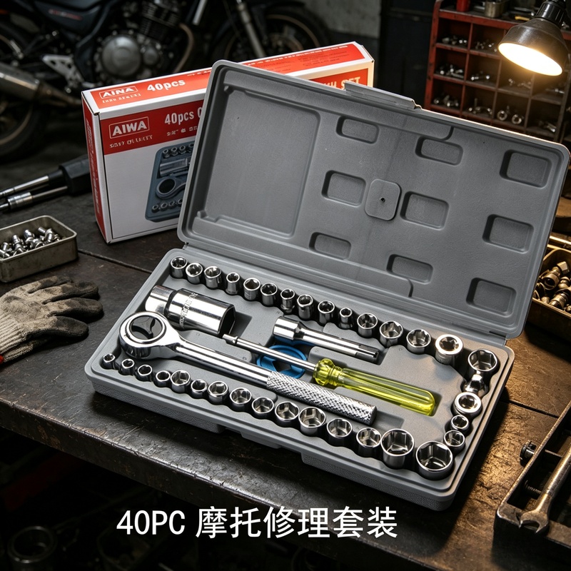 Car Workshop Tools And Equipment - Set Kunci Soket Bongkar Pasang Otomatis,