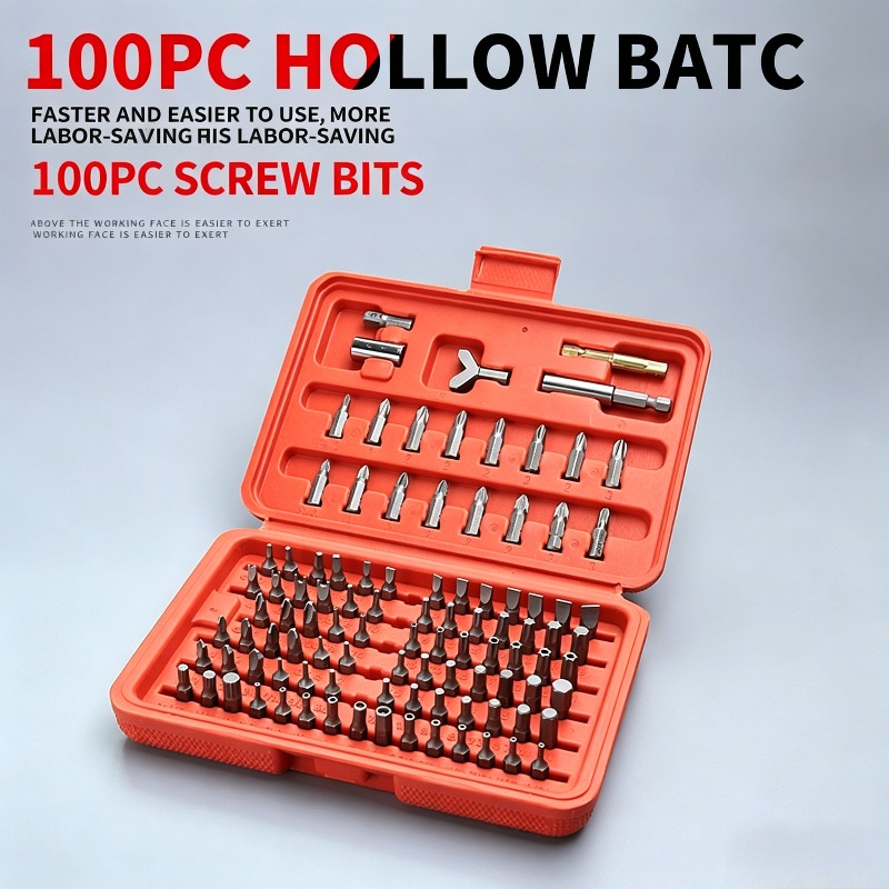 Tools Use In Workshop - 100PCS Set Mata Obeng, Kit Mata