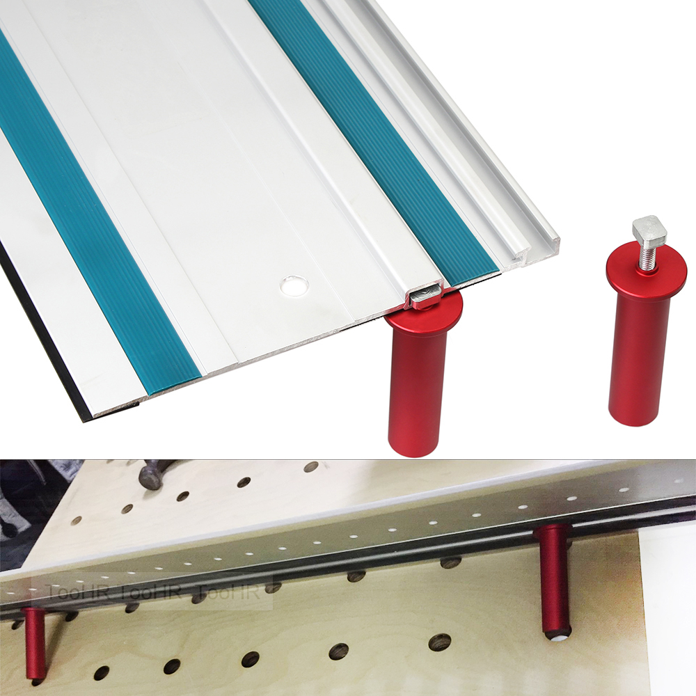 Bench Dog Hole - Rel Panduan Aloi Aluminium Jalur Meja