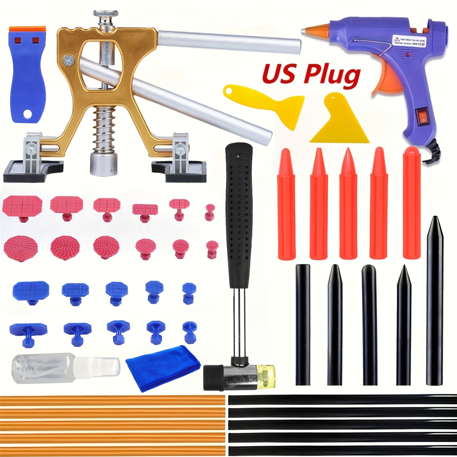 Car Workshop Tools And Equipment - Peralatan Perbaikan Lekukan Mobil Baru yang