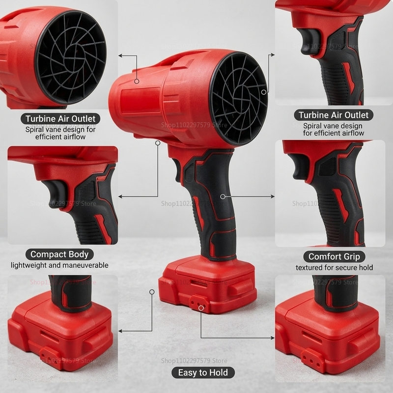 Kipas Turbo Tanpa Kabel 18V de - Tools Use In Workshop ulasan dan harga