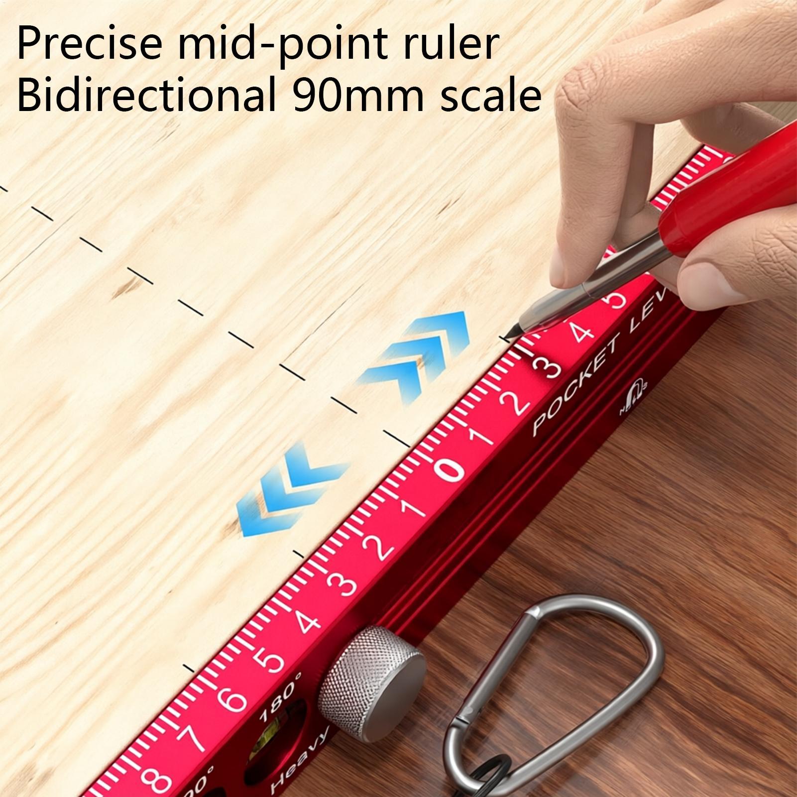 Penggaris Kayu Magnetik dari A - Marking Tools In Workshop ulasan dan harga