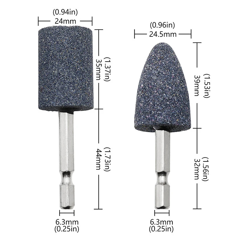2 Buah Set Kepala Roda Gerinda - Sharpening Stone Whetstone ulasan dan harga
