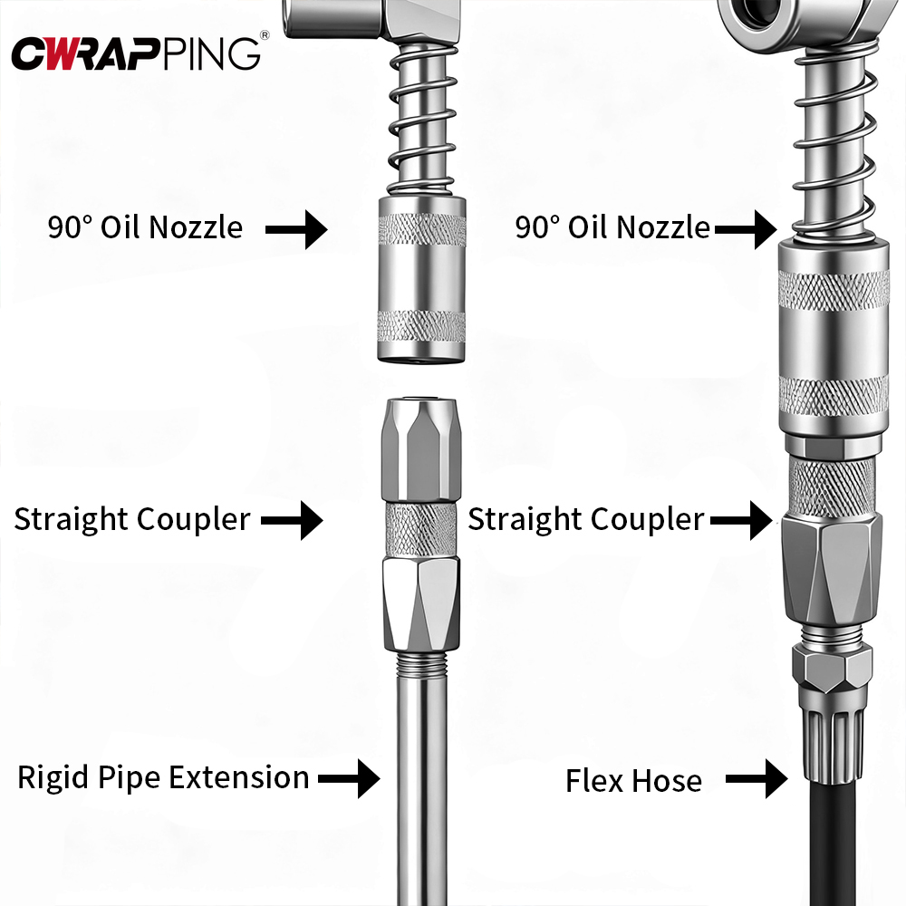 Adaptor Grease Gun 90 Derajat  - Car Workshop Tools And Equipment ulasan dan harga