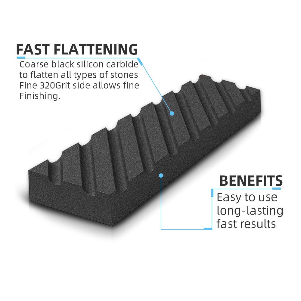 Perataan batu perbaikan pisau  - Sharpening Stone Whetstone ulasan dan harga
