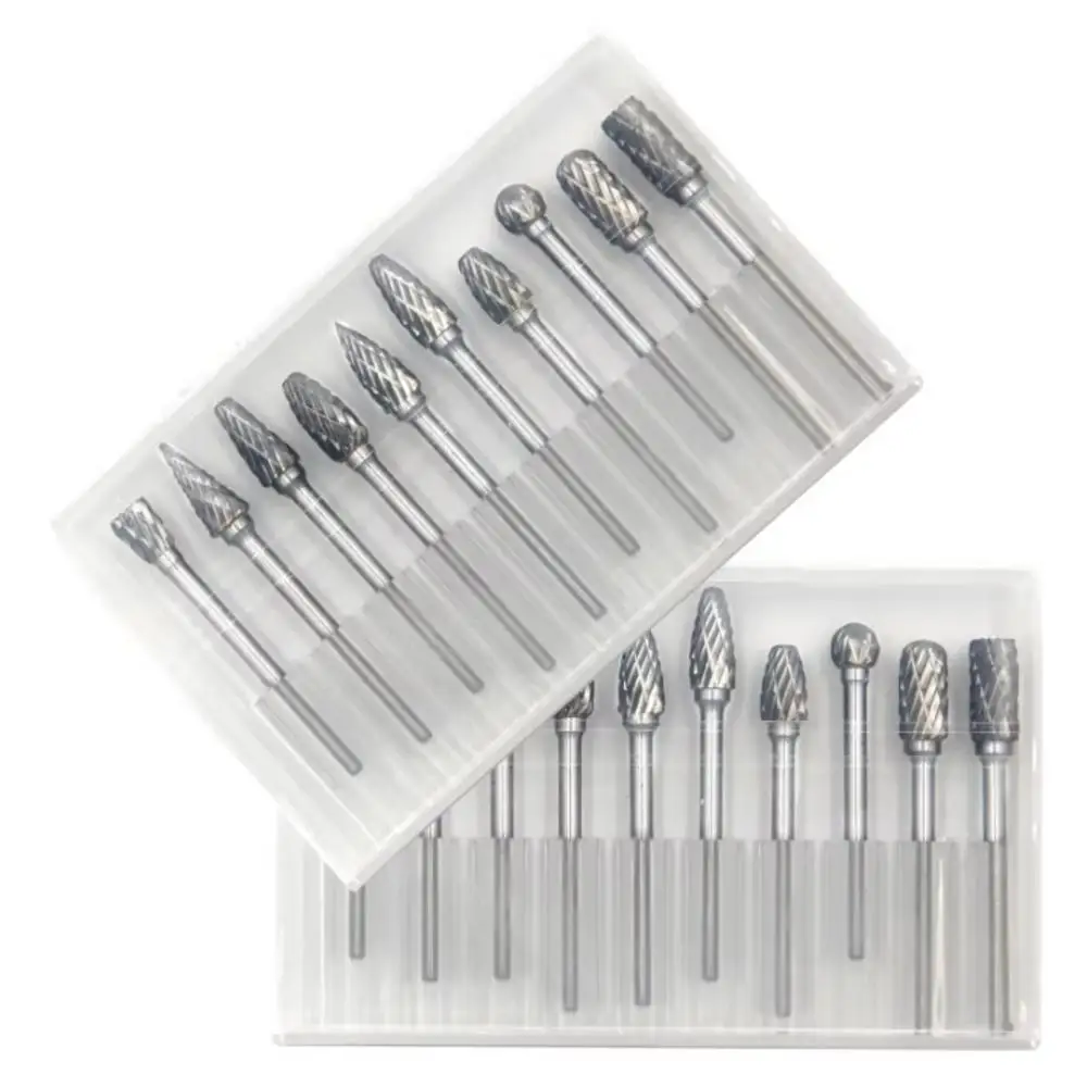 10PCS Set Mata Bor Karbida 3mm - Sharpening Stone Whetstone ulasan dan harga