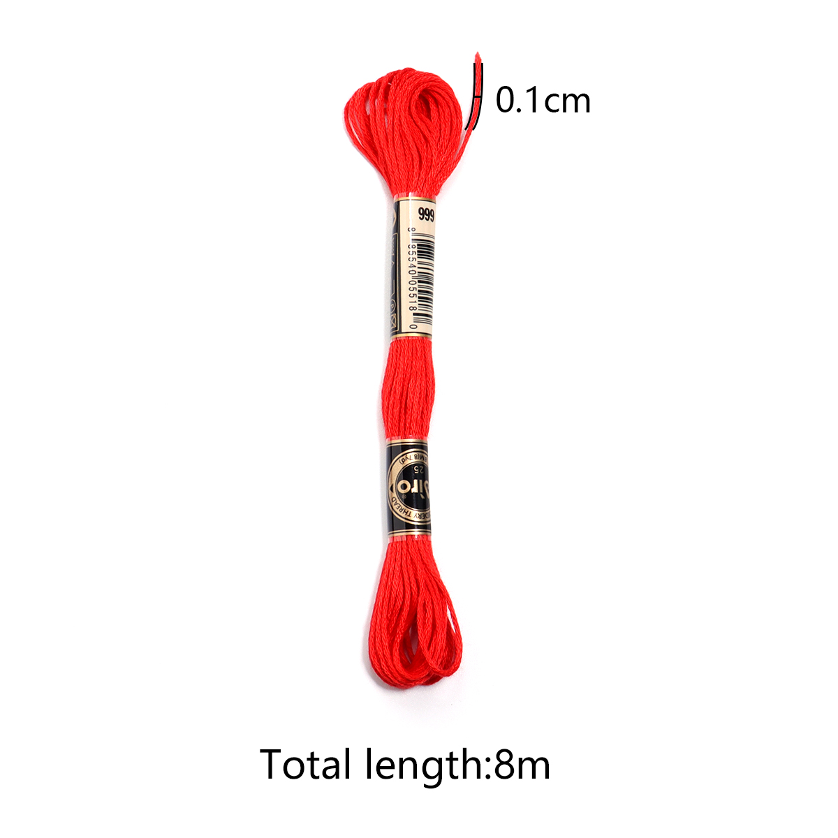 6Pcs/Lot Benang Bordir Poliest - Workshop Tools Diy ulasan dan harga