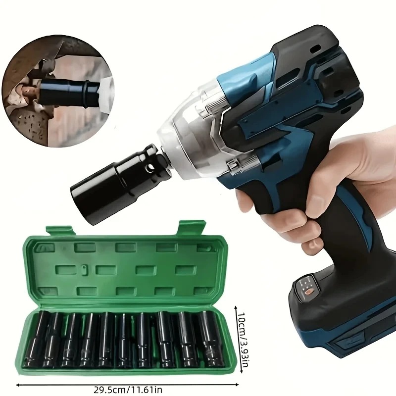 10Pcs Set Soket Impact Metrik  - Car Workshop Tools And Equipment ulasan dan harga