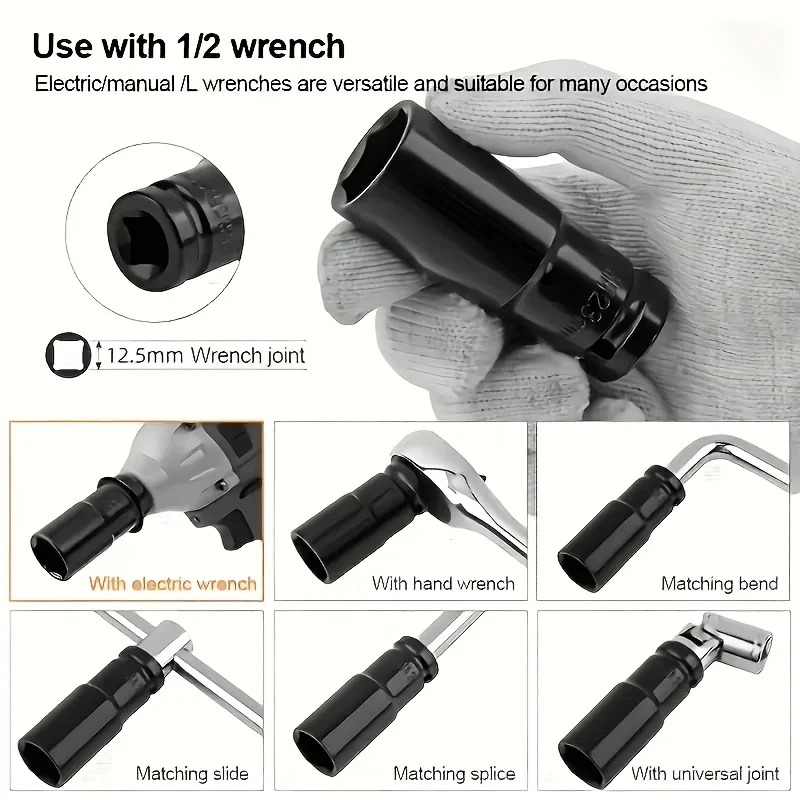 10Pcs Set Soket Impact Metrik  - Car Workshop Tools And Equipment ulasan dan harga